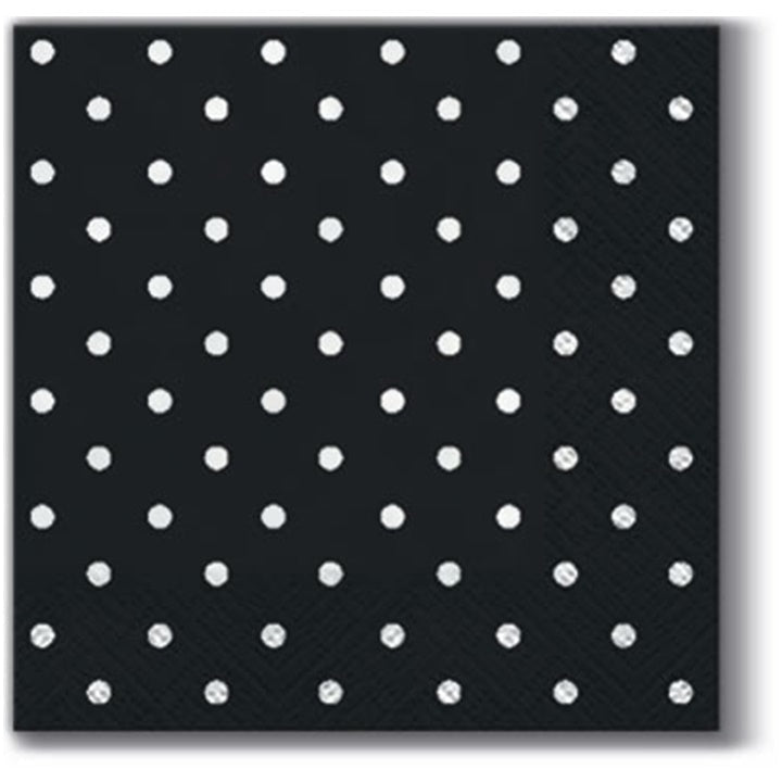 Serviete za decoupage cocktail Brown Dots - 1 kos