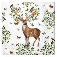 Serviete za decoupage cocktail Forest Antlers - 1 kos