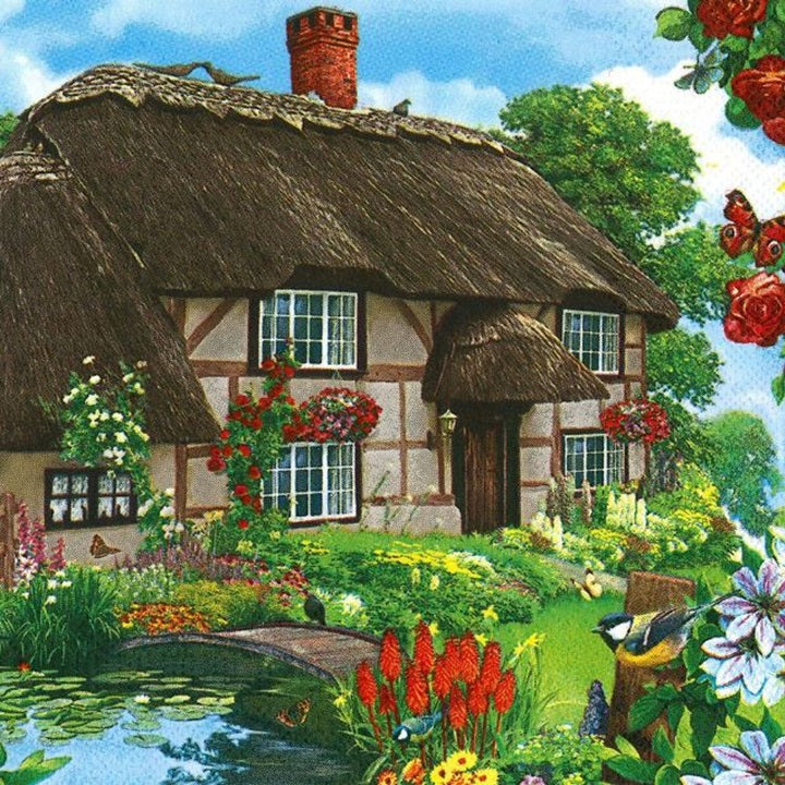 Serviete za decoupage Countryfield Cottage - 1 kos