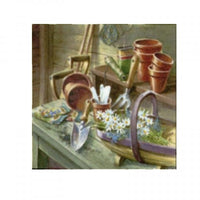 Serviete za decoupage Daisies in Garden Shed - 1 kos