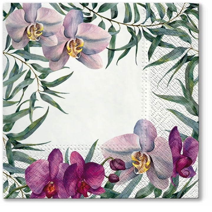 Serviete za decoupage Elegant Orchid - 1 kos