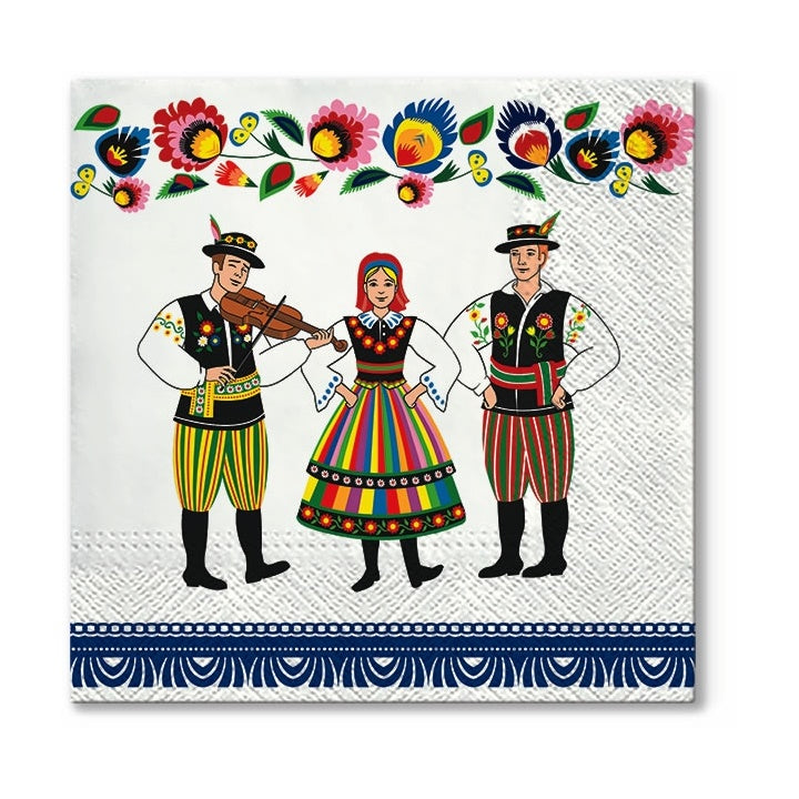 Serviete za decoupage Folk Celebration - 1 kos