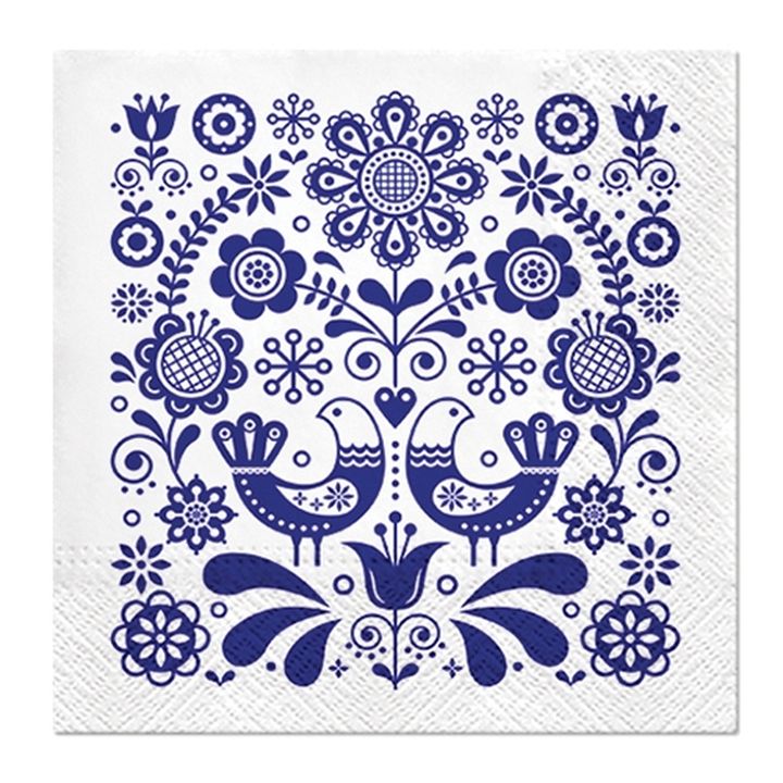 Serviete za decoupage Folk Stamp - 1 kos