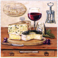 Serviete za decoupage Fromage - 1 kos