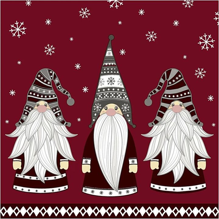 Serviete za decoupage Gnomes