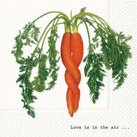 Serviete za decoupage Intertwined Carrot - 1 kos