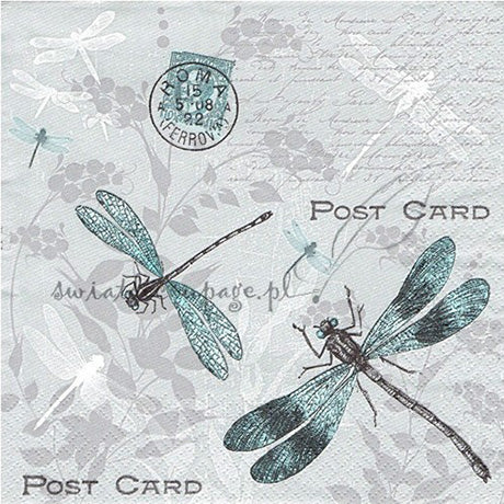 Serviete za decoupage - Kačji pastir - 1kom