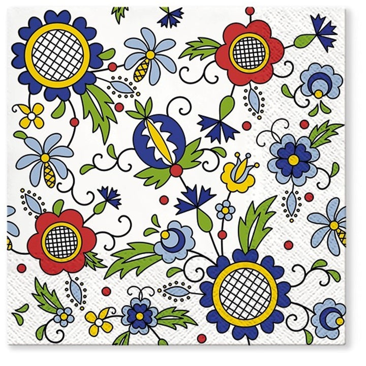 Serviete za decoupage Kashubian Style - 1 kos
