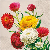 Serviete za DECOUPAGE - Krizanteme - 1kom