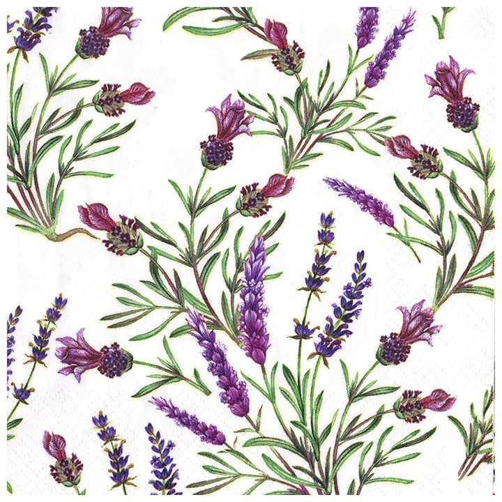Serviete za decoupage Lavender Twings - 1 kos