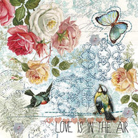 Serviete za decoupage - Love is in the air - 1kom
