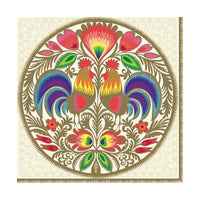 Serviete za decoupage Lowicz Round Cutout Gold - 1 kos