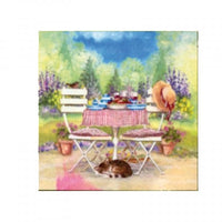 Serviete za decoupage Lunch on Garden Table - 1 kos