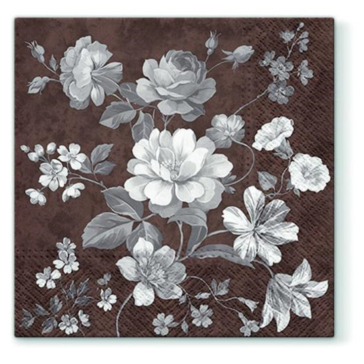 Serviete za decoupage Mystery flowers - 1 kos