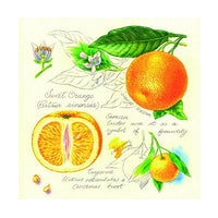 Serviete za decoupage - Oranže  1 kom