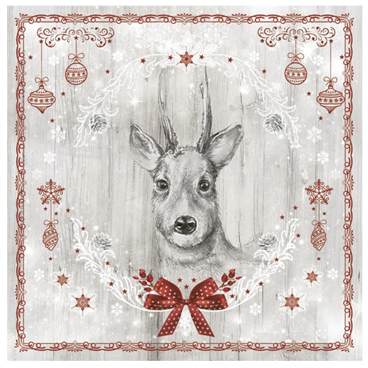 Serviete za decoupage Painted Deer - 1 kos