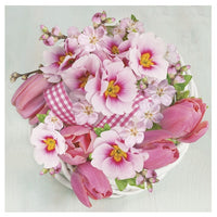 Serviete za decoupage Pink Bunch - 1 kos