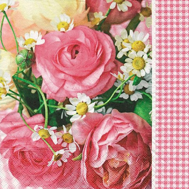 Serviete za decoupage Pink ranunculus - 1 kom