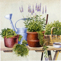 Serviete za decoupage Potting Herbs - 1 kos