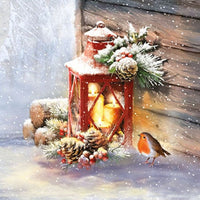 Serviete za decoupage Robin by Lantern - 1 kos