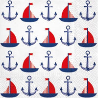 Serviete za decoupage Ships & Anchors - 1 kos