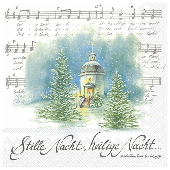 Serviete za decoupage Silent Night - 1 kos