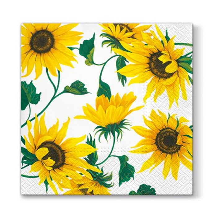 Serviete za decoupage - Sončnice - 1 kom