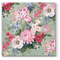 Serviete za decoupage tehniko Calm flowers - 1 kos