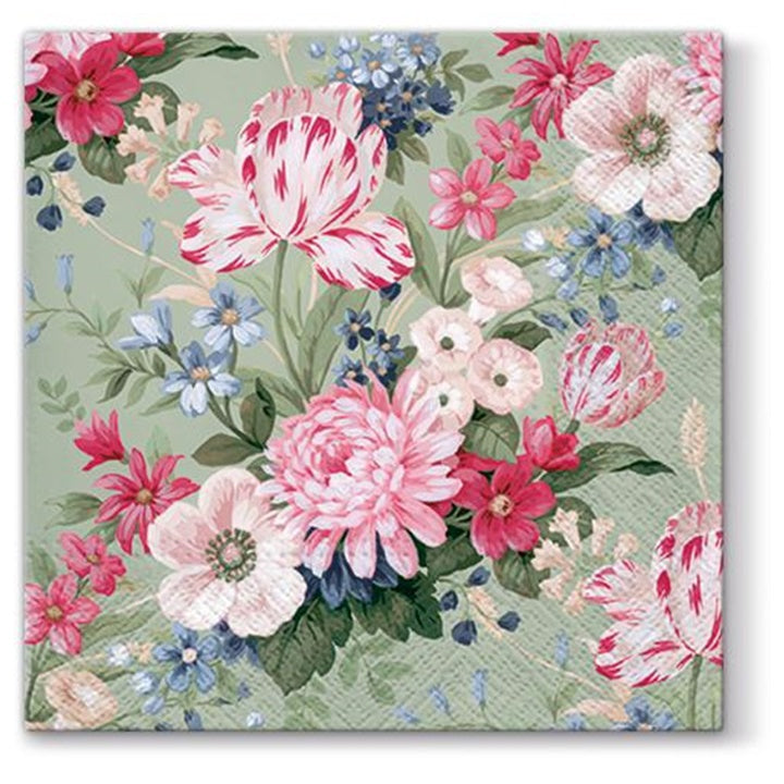 Serviete za decoupage tehniko Calm flowers - 1 kos