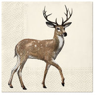Serviete za decoupage Walking Deer - 1 kos