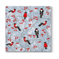 Serviete za decoupage - Zimska ptica - 1 kom