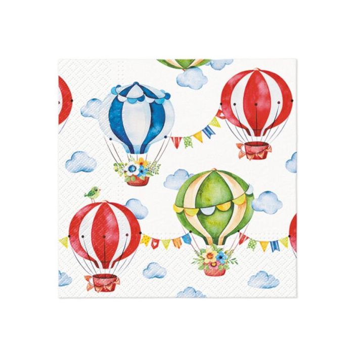 Serviete za dekupažo - Lovely Cirkus  - 1 kos