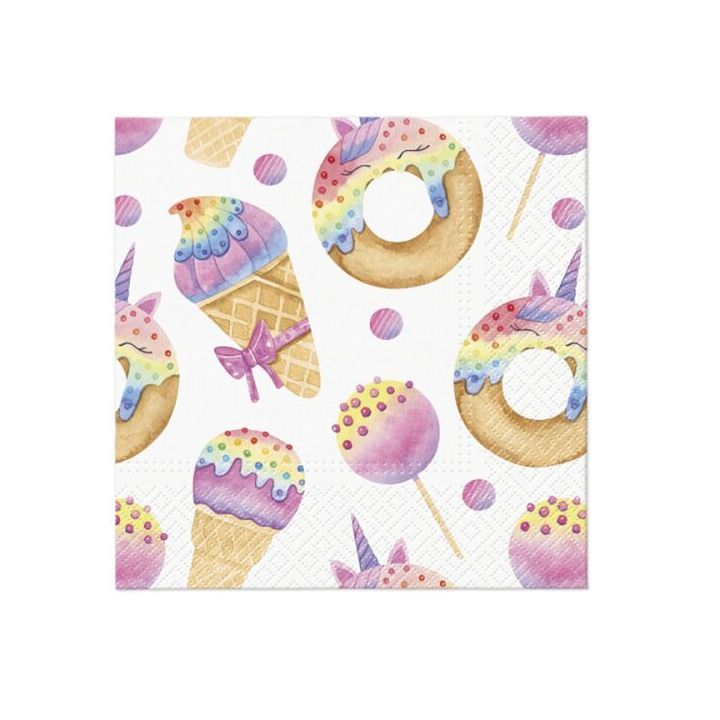 Serviete za dekupažo - Magic sweets  - 1 kos