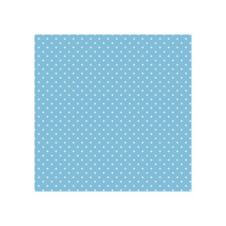Serviete za dekupažo - White Dots on Blue  - 1 kos