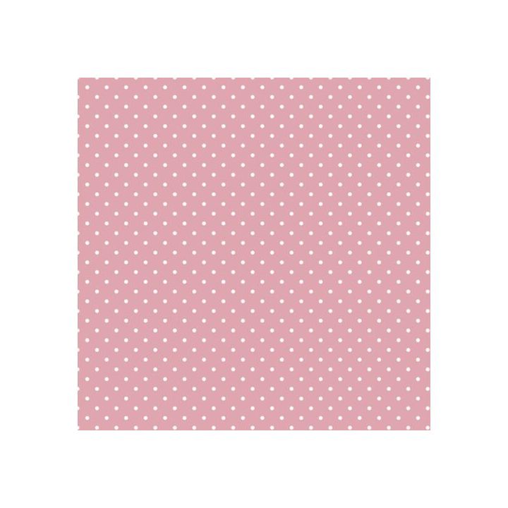 Serviete za dekupažo - White Dots on Pink  - 1 kos
