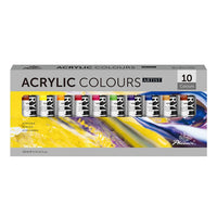 Set 10 akrilnih barv Phoenix Artist 10 x 22 ml