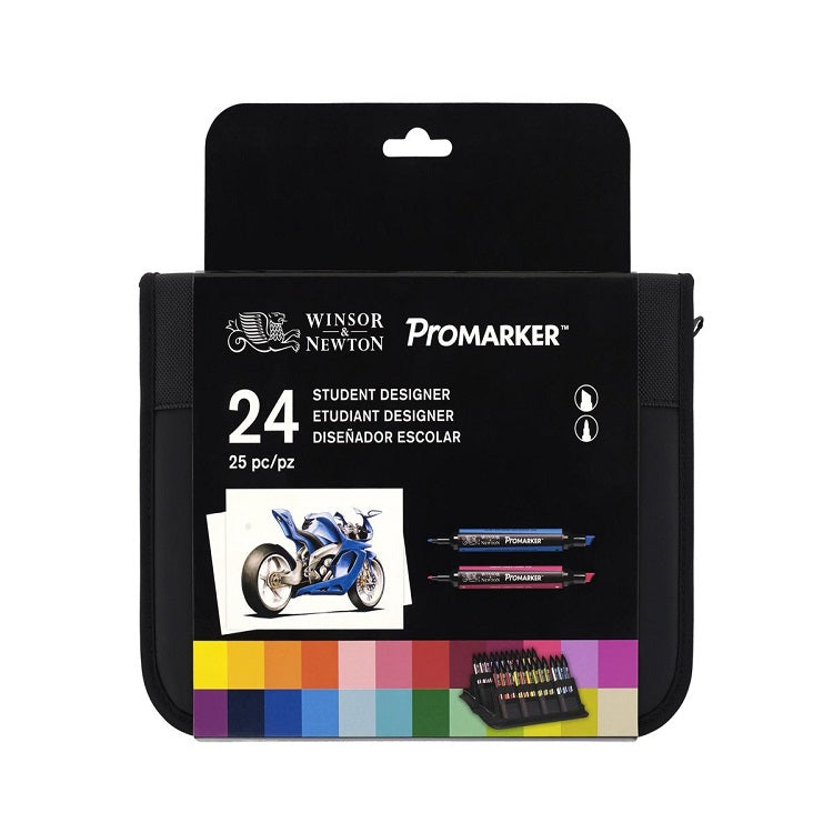 Set 25 markerjev Winsor & Newton Promarkers u peresnici