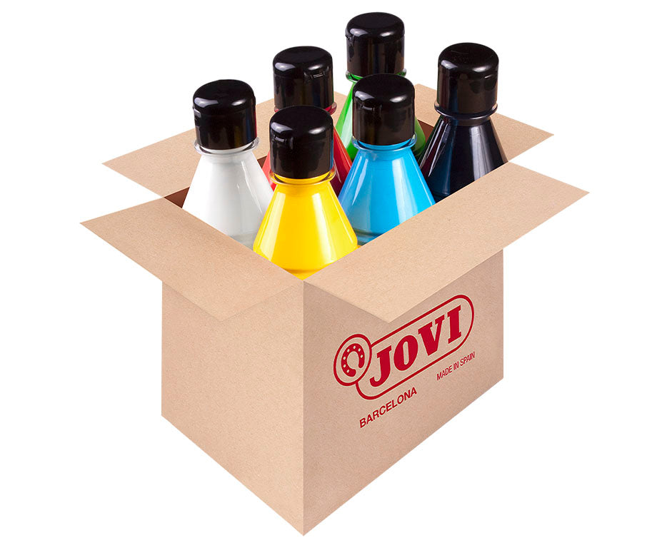 Set 6 akrilnih barv JOVI Jovidecor 6 x 250 ml – varianta A