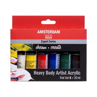 Set akrilnih barv AMSTERDAM Expert Series - 6x20ml