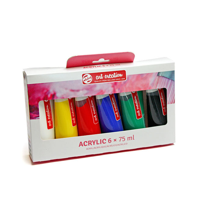 Set akrilnih barv ArtCreation ESSENTIALS 6 x 75 ml