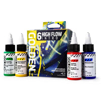 Set akrilnih barv Golden High Flow Intro 6 x 30 ml