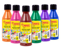 Set akrilnih barv JOVI Jovidecor 6 x 250 ml – različica B