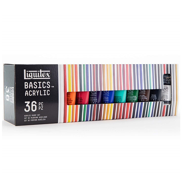 Set akrilnih barv Liquitex Basics - 36x22 ml