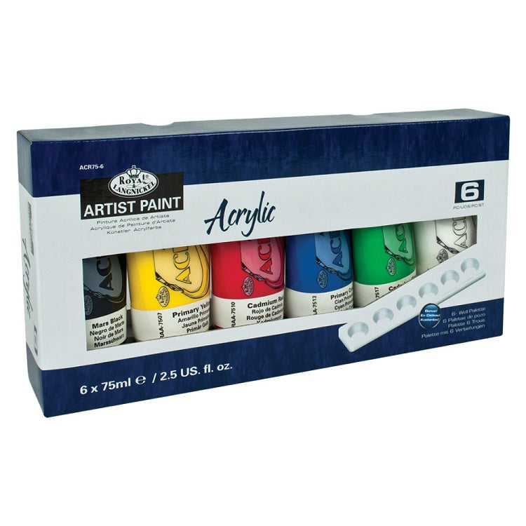 Set akrilnih barv Royal & Langnickel Essentials - 7 delni