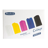 Set akrilnih barv Schmincke College Acrylic – 5 x 75 ml, osnovne barve