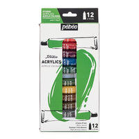 Set akrilnih barv Studio Pebeo 12 x 12 ml