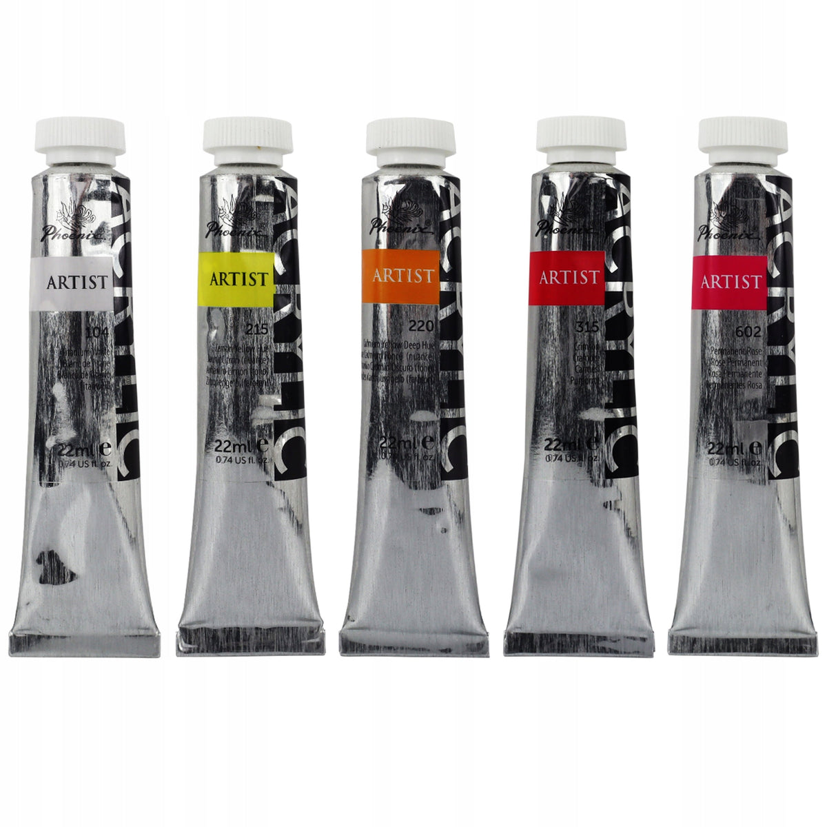 Set akrilnih boja Phoenix Artist 10 x 22 ml