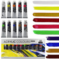 Set akrilnih boja Phoenix Artist 10 x 22 ml