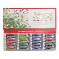 Set akvarelnih barv Botanical - Holbein / 24 x 5 ml