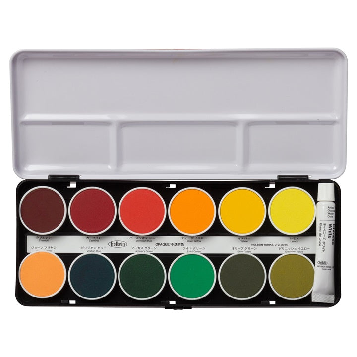 Set akvarelnih barv Cake Colors Opaque - Holbein | različni kompleti